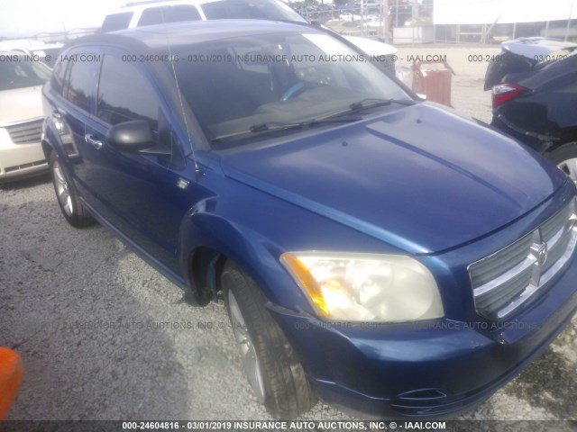 1B3CB4HA8AD546326 - 2010 DODGE CALIBER SXT BLUE photo 1