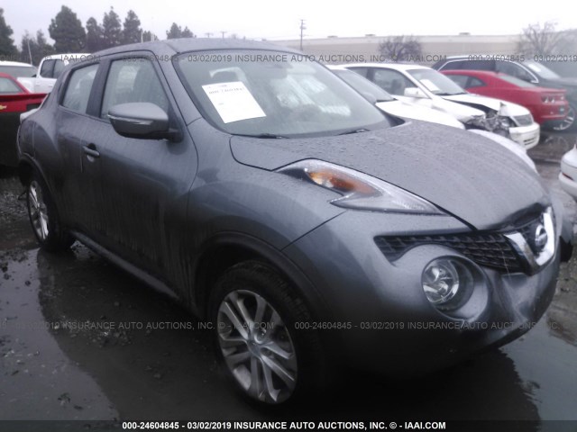 JN8AF5MR6GT600298 - 2016 NISSAN JUKE S/SV/SL/NISMO GRAY photo 1