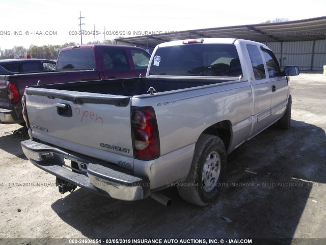 2GCEC19T641215926 - 2004 CHEVROLET SILVERADO C1500 Champagne photo 4