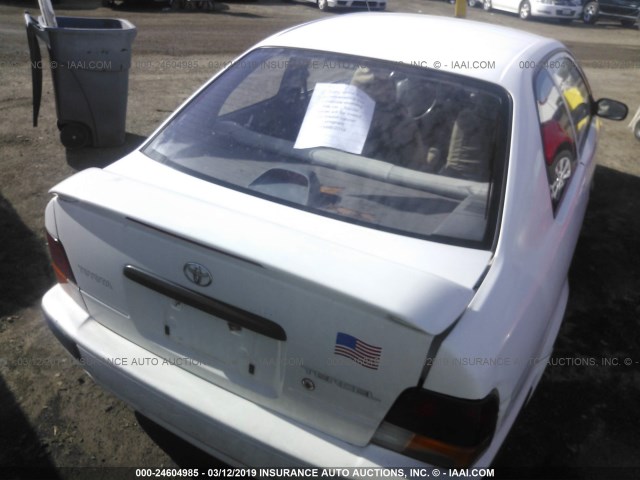 JT2AC52L0T0168444 - 1996 TOYOTA TERCEL STD/DX WHITE photo 4