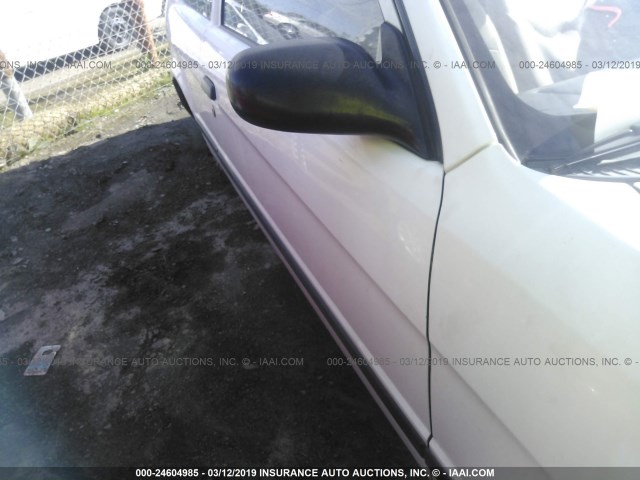 JT2AC52L0T0168444 - 1996 TOYOTA TERCEL STD/DX WHITE photo 6