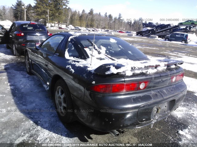 JA3AM54J2SY001324 - 1995 MITSUBISHI 3000 GT SL BLACK photo 3