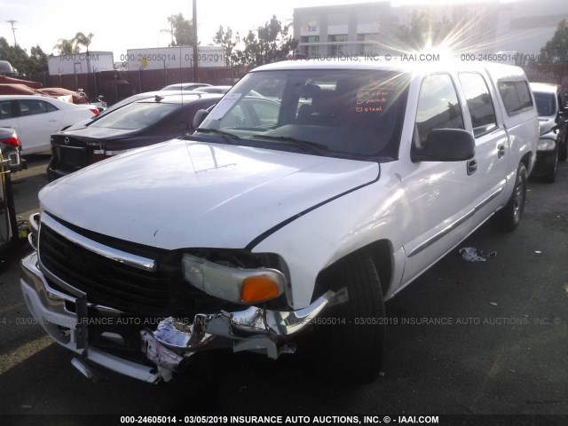 2GTEC13V561215798 - 2006 GMC NEW SIERRA C1500 WHITE photo 2