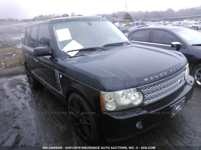SALMF13426A200958 - 2006 LAND ROVER RANGE ROVER SUPERCHARGED BLACK photo 6
