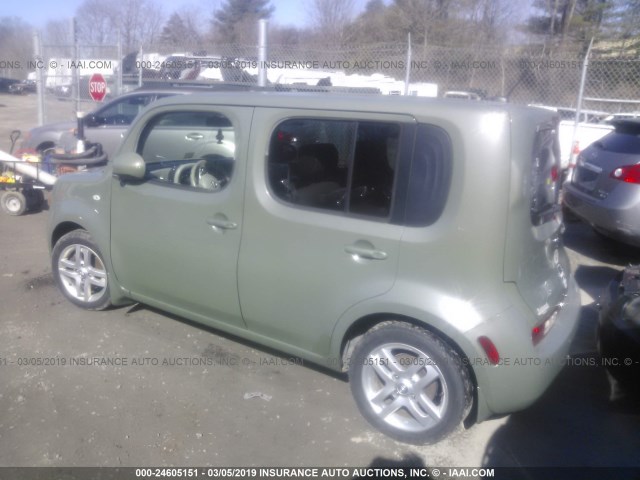 JN8AZ28R49T127424 - 2009 NISSAN CUBE S/SL GREEN photo 3