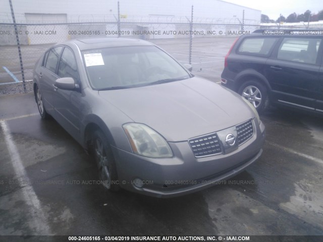 1N4BA41E04C890775 - 2004 NISSAN MAXIMA SE/SL Champagne photo 1