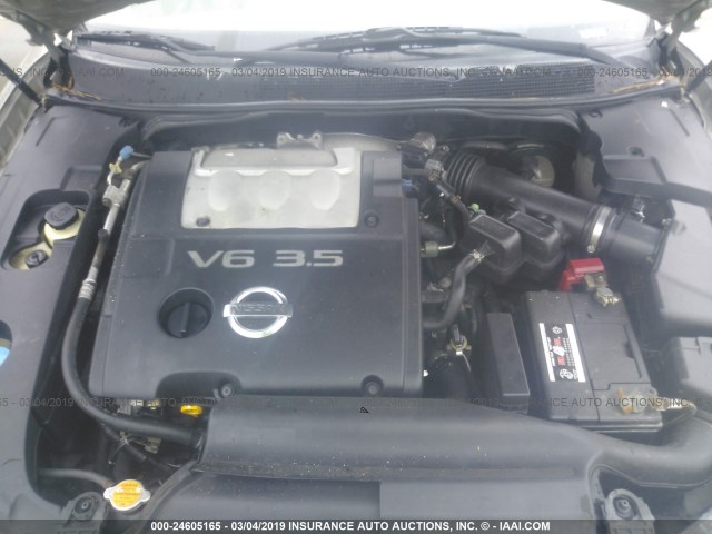 1N4BA41E04C890775 - 2004 NISSAN MAXIMA SE/SL Champagne photo 10