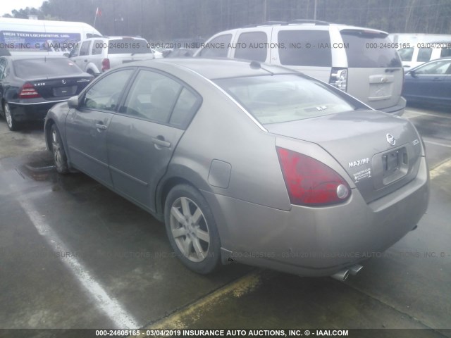 1N4BA41E04C890775 - 2004 NISSAN MAXIMA SE/SL Champagne photo 3