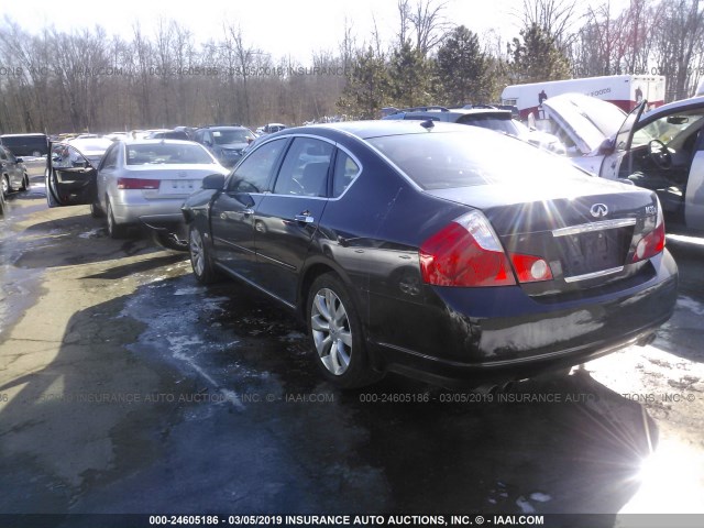 JNKAY01F17M453352 - 2007 INFINITI M35 SPORT BLACK photo 3