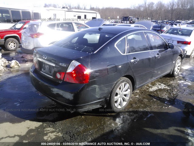 JNKAY01F17M453352 - 2007 INFINITI M35 SPORT BLACK photo 4