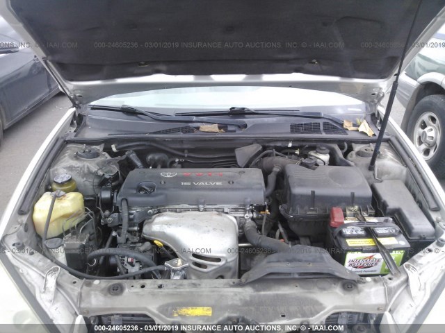 JTDBE30KX63061229 - 2006 TOYOTA CAMRY LE/XLE 银色 照片 10