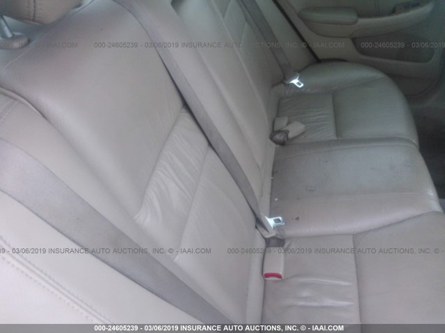 1HGCM66535A061790 - 2005 HONDA ACCORD EX WHITE photo 8