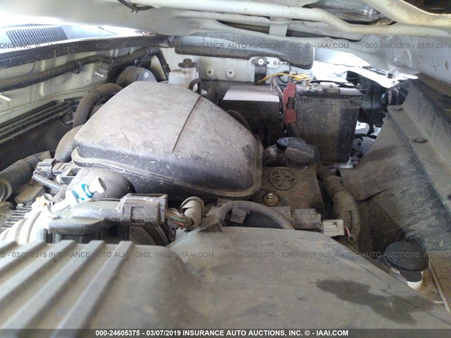 5TFSX5EN5HX053804 - 2017 TOYOTA TACOMA ACCESS CAB/SR/SR5 WHITE photo 10