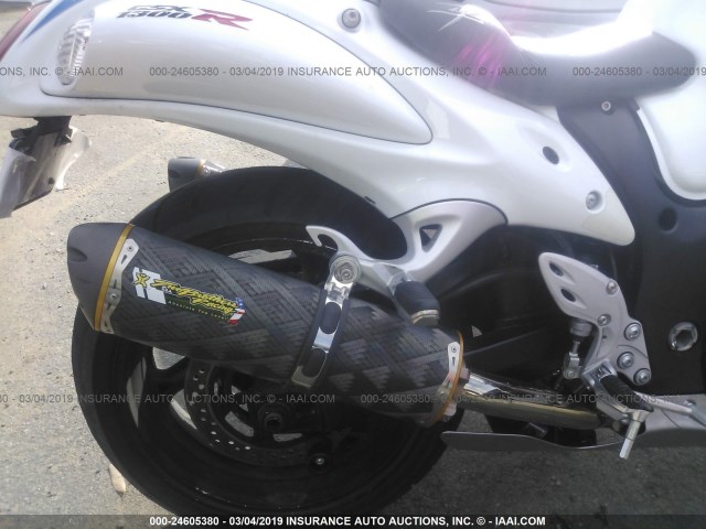 JS1GX72A692100317 - 2009 SUZUKI GSX1300 R WHITE photo 6