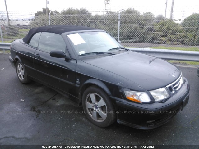 YS3DF78K837011511 - 2003 SAAB 9-3 SE BLACK photo 1