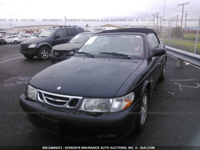 YS3DF78K837011511 - 2003 SAAB 9-3 SE BLACK photo 2