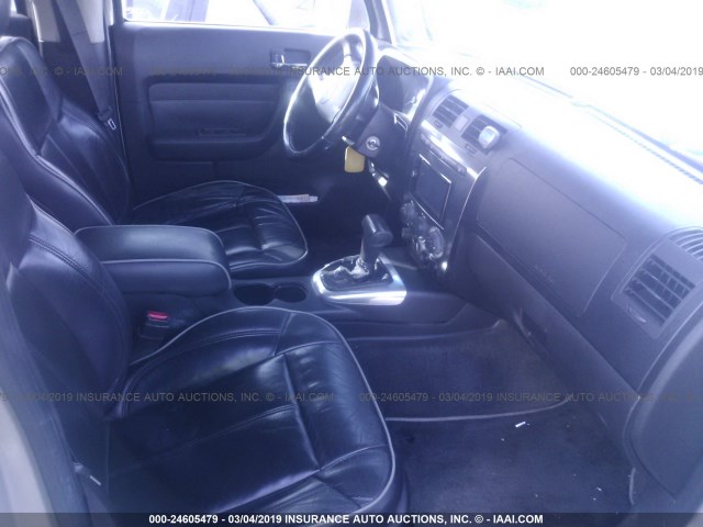 5GTDN136868132757 - 2006 HUMMER H3 金色 照片 5