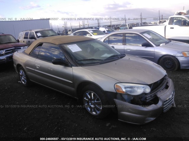 1C3EL65R14N120362 - 2004 CHRYSLER SEBRING LIMITED GOLD photo 1