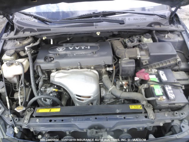 JTKDE177260113767 - 2006 TOYOTA SCION TC BLUE photo 10