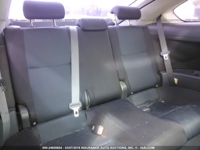 JTKDE177260113767 - 2006 TOYOTA SCION TC BLUE photo 8