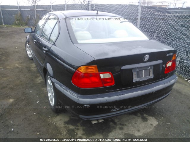 WBAAM3339XCA80536 - 1999 BMW 323 I AUTOMATIC BLACK photo 3
