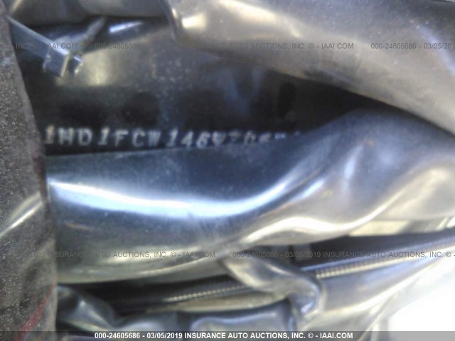 1HD1FCW146Y705817 - 2006 HARLEY-DAVIDSON FLHTCUI MAROON photo 10