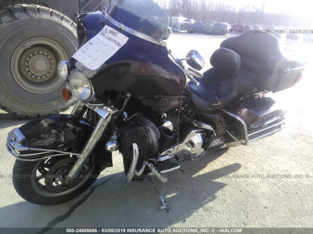 1HD1FCW146Y705817 - 2006 HARLEY-DAVIDSON FLHTCUI MAROON photo 2