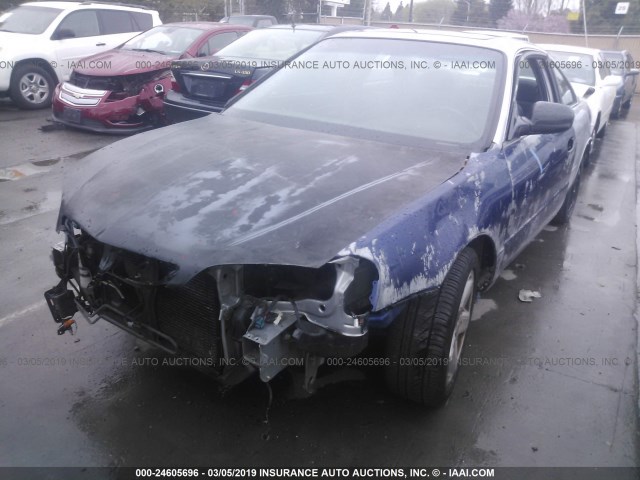 19UYA42631A022564 - 2001 ACURA 3.2CL TYPE-S SILVER photo 2