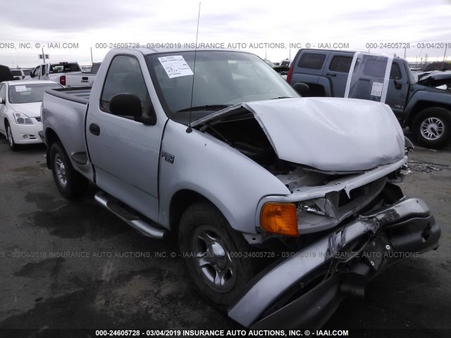 2FTRF07204CA13097 - 2004 FORD F-150 HERITAGE CLASSIC SILVER photo 1