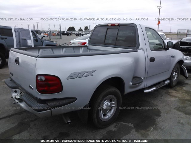 2FTRF07204CA13097 - 2004 FORD F-150 HERITAGE CLASSIC SILVER photo 4