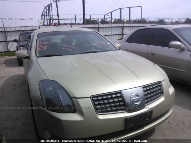 1N4BA41E24C890857 - 2004 NISSAN MAXIMA SE/SL GOLD photo 1