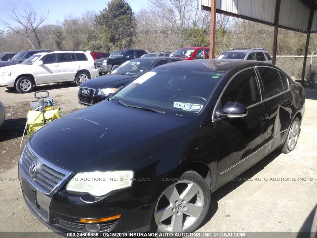 WVWJK73C99P022046 - 2009 VOLKSWAGEN PASSAT TURBO BLACK photo 2