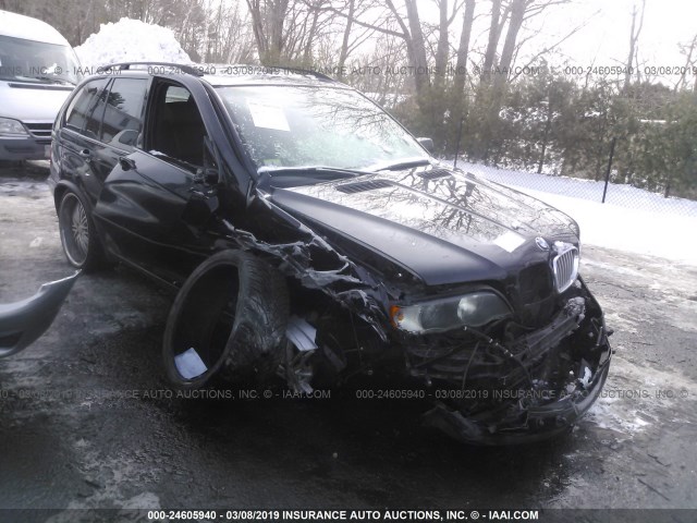 5UXFB93573LN80817 - 2003 BMW X5 4.6IS BLACK photo 6