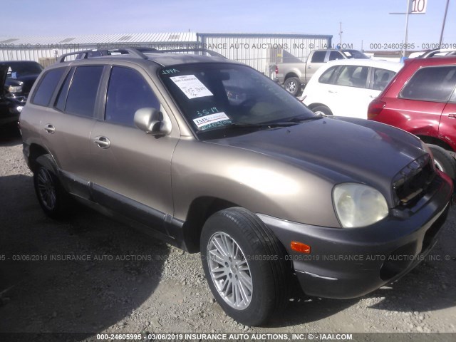 KM8SC73D16U049826 - 2006 HYUNDAI SANTA FE GLS/LIMITED BROWN photo 1