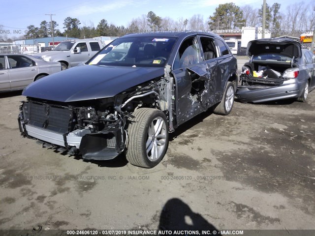 WA1VAAF70HD033575 - 2017 AUDI Q7 PRESTIGE 灰色 照片 2