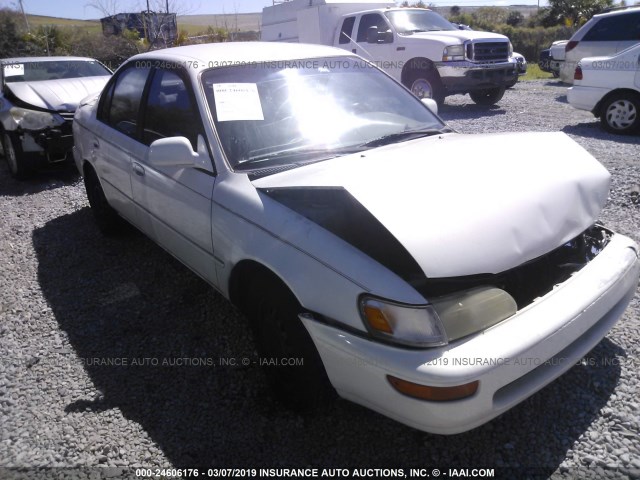 1NXBB02E9TZ391069 - 1996 TOYOTA COROLLA DX WHITE photo 1