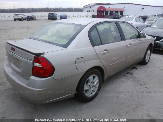 1G1ZT54845F294611 - 2005 CHEVROLET MALIBU LS TAN photo 4