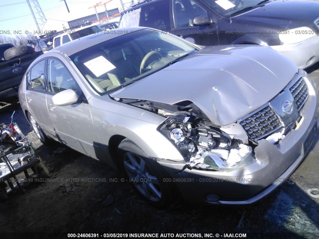 1N4BA41E86C814868 - 2006 NISSAN MAXIMA SE/SL SILVER photo 1