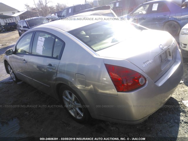 1N4BA41E86C814868 - 2006 NISSAN MAXIMA SE/SL SILVER photo 3