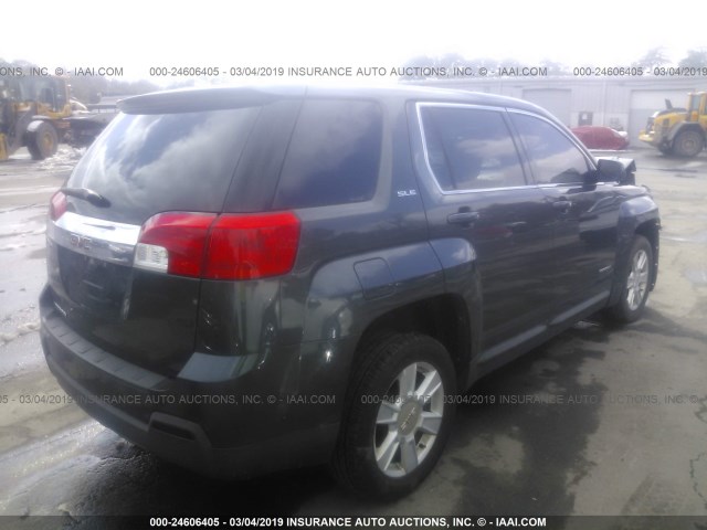 2CTALMEC8B6402045 - 2011 GMC TERRAIN SLE GRAY photo 4