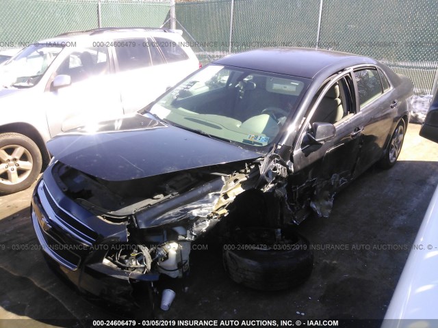 1G1ZH57B794145619 - 2009 CHEVROLET MALIBU 1LT 黑色 照片 2