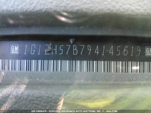 1G1ZH57B794145619 - 2009 CHEVROLET MALIBU 1LT 黑色 照片 9