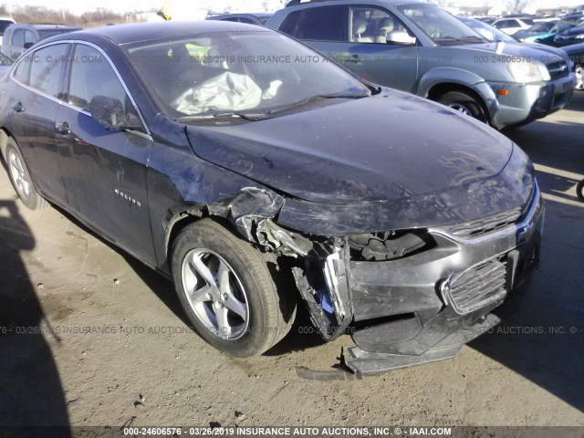 1G1ZB5ST0JF114917 - 2018 CHEVROLET MALIBU LS GRAY photo 6