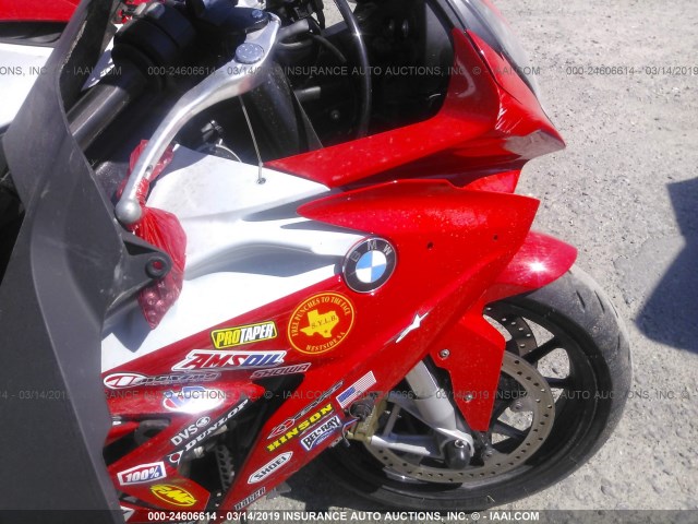 WB10D2104FZ351798 - 2015 BMW S 1000 RR RED photo 5