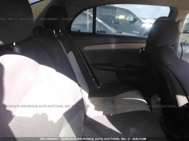 1G1ZB5EB3A4112478 - 2010 CHEVROLET MALIBU LS BROWN photo 8