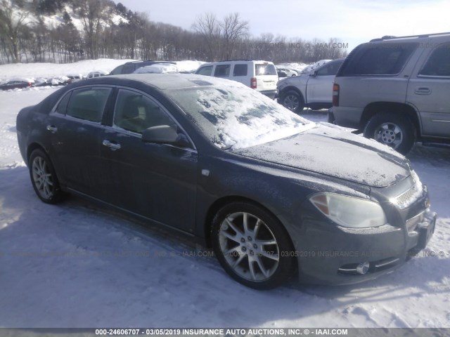 1G1ZK57728F163753 - 2008 CHEVROLET MALIBU LTZ GRAY photo 1