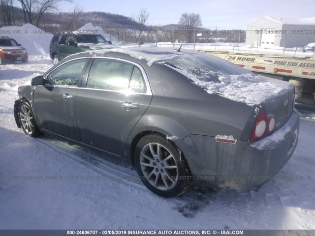 1G1ZK57728F163753 - 2008 CHEVROLET MALIBU LTZ GRAY photo 3