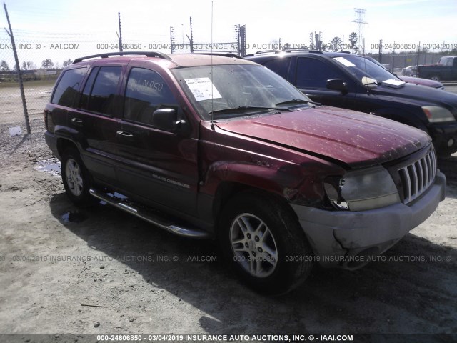 1J4GX48S64C163659 - 2004 JEEP GRAND CHEROKEE LAREDO/COLUMBIA/FREEDOM 红色 照片 1