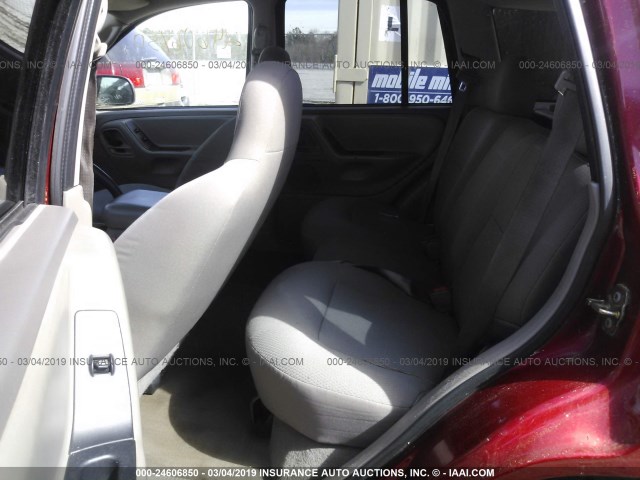 1J4GX48S64C163659 - 2004 JEEP GRAND CHEROKEE LAREDO/COLUMBIA/FREEDOM 红色 照片 8