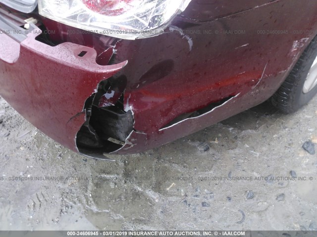 1N4AL11D95C226908 - 2005 NISSAN ALTIMA S/SL BURGUNDY photo 6